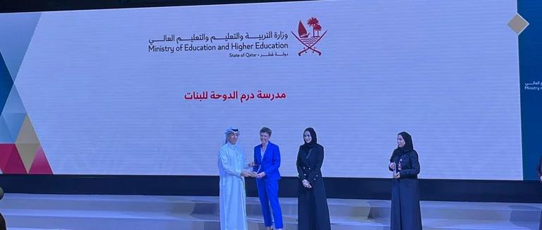 Durham School for Girls Doha received the MOEHE Clear Flag Award for the second year in a row 