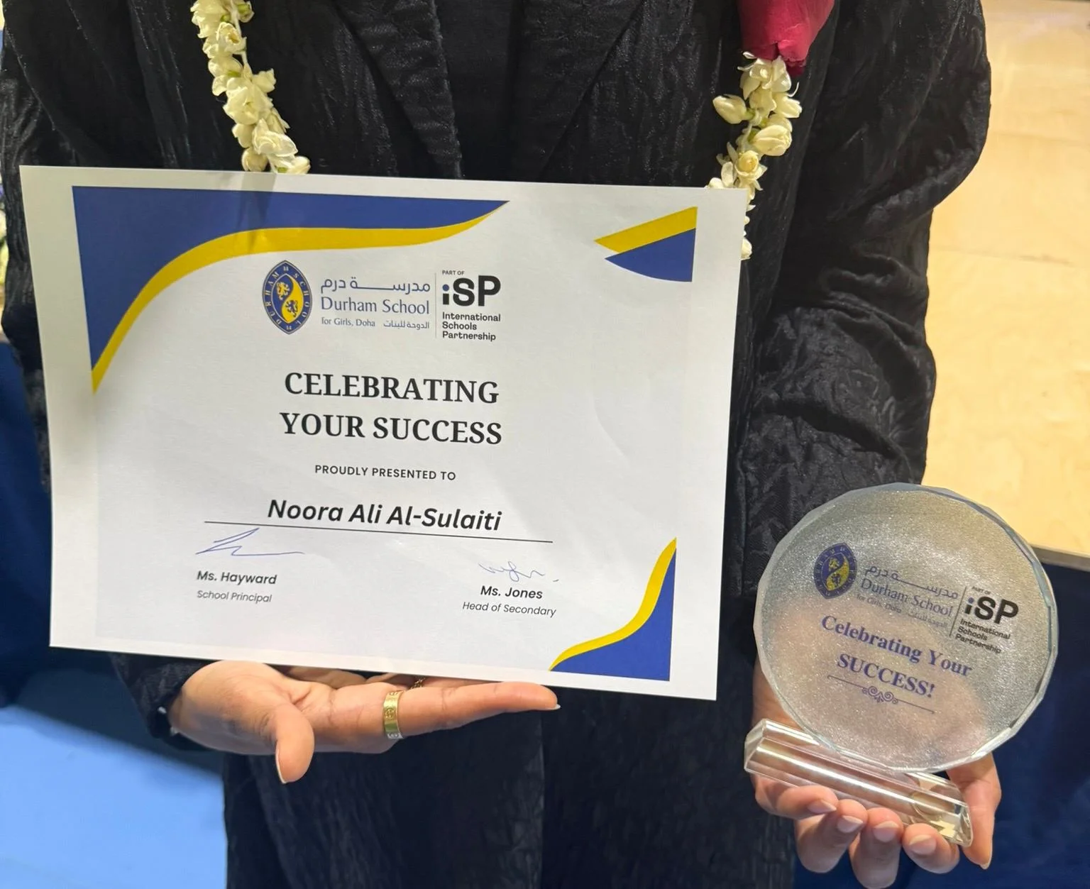 Outstanding achievement in Arabic at IGCSE & A-Level